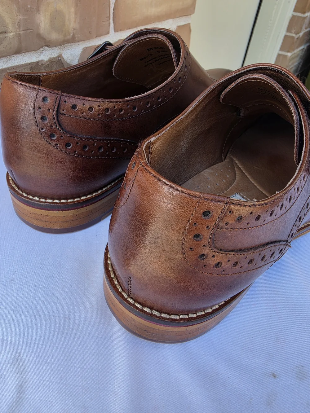 Johnston & Murphy double monk